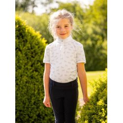 LeMieux Mini Bella Show Shirt White/Ponies