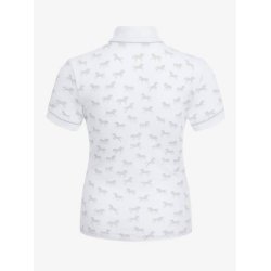 LeMieux Mini Bella Show Shirt White/Ponies