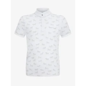 LeMieux Mini Bella Show Shirt White/Ponies