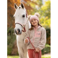 LeMieux Mini Thora Heart Fleece - Stone