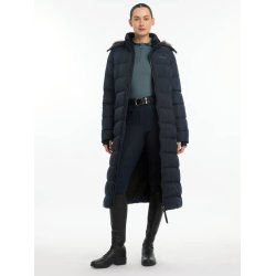 LeMieux Harper Longline Puffer Coat, Navy