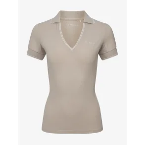 LeMieux Serena Sports Polo, Stone