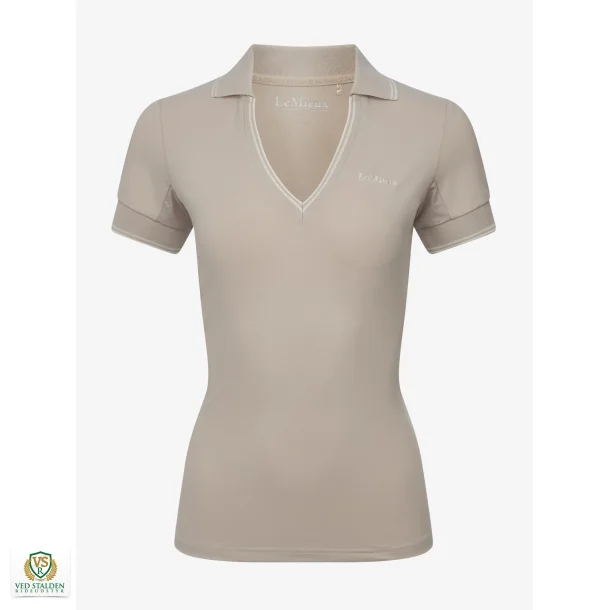 LeMieux Serena Sports Polo, Stone