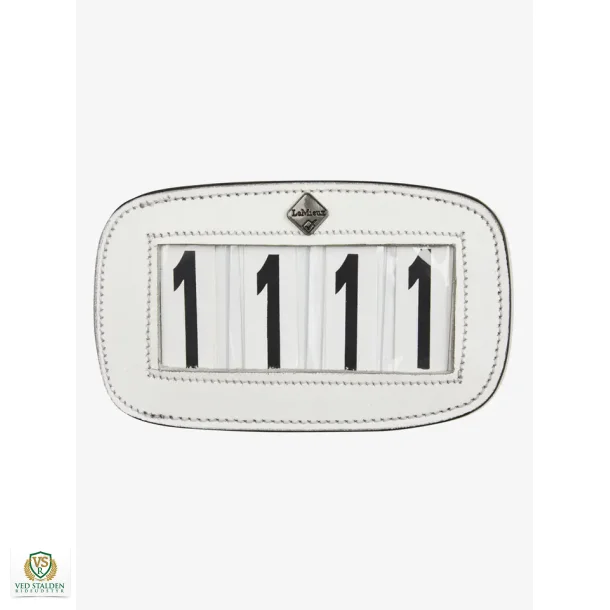 LeMieux Stvnenummer, 4 tal, Hvid firkant