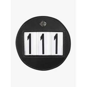 LeMieux St�vnenr. til trense, sort rund