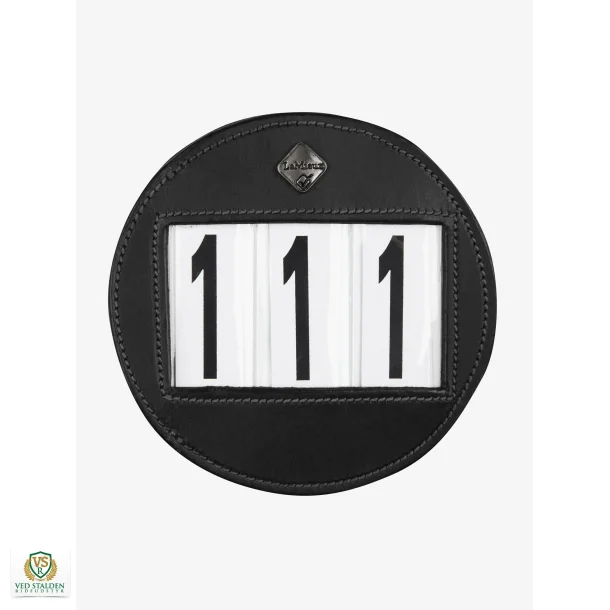 LeMieux St�vnenr. til trense, sort rund