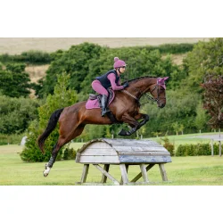 LeMieux Suede Square Springunderlag, Mallow