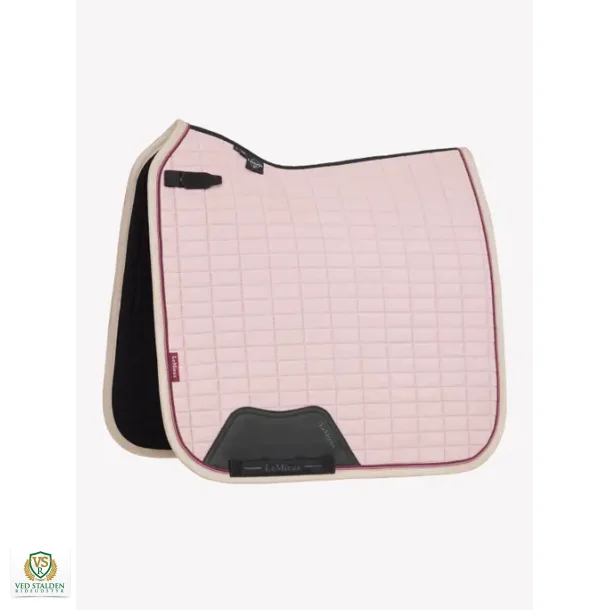 LeMieux Suede Dressage Square sadelunderlag, Blossom