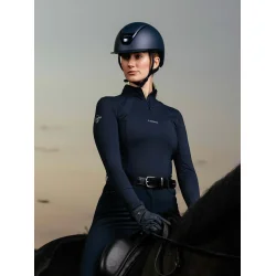 LeMieux Verv Competition Helmet - Matte Navy