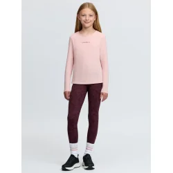 LeMieux Young Rider Hybrid Sports Top - Petal