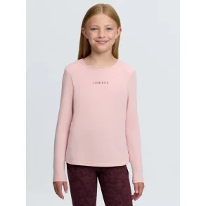 LeMieux Young Rider Hybrid Sports Top - Petal