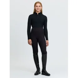 LeMieux Young Rider Raye Ribbed Base Layer - Sort