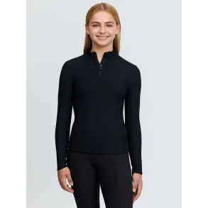 LeMieux Young Rider Raye Ribbed Base Layer - Sort