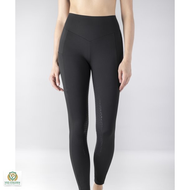 Equilie FullGrip Ridetights Gadrifh, Sort