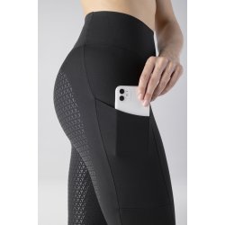 Equilie FullGrip Ridetights Gadrifh, Sort