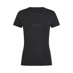 Pikeur Cotton T-shirt Selection, Sort