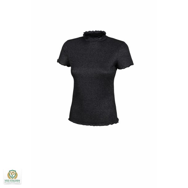 Pikeur Selection Rib T-shirt, Sort