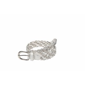 Pikeur Flettet Blte, Hvid/Slv