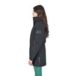 Equiline 3 i 1 lang jakke Candyc, Sort