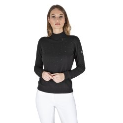 Equiline Turtleneck Pullover Grueleg, Sort