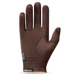 Roeckl Ridehandsker Lona - Mocha/Gold