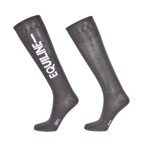 Equiline unisex knstrmper Codrec, Night Grey