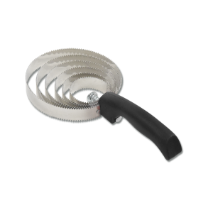 Vendbar fldestrigle med 6 ringe