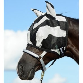 Bucas Buzz-Off Zebra Fluemaske