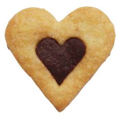 Kageudstikker dobbelt hjerte