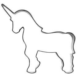 Kageform stende enhjrning 11cm