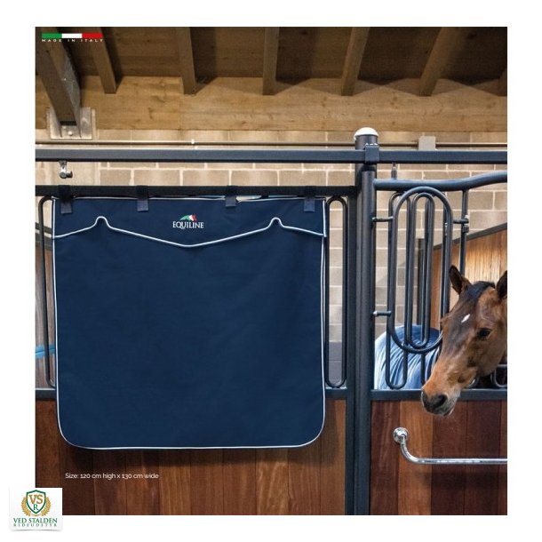 Equiline kort staldgardin Wave 120x130