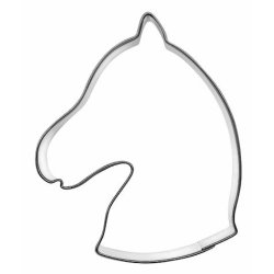 Kageform hestehoved 8cm