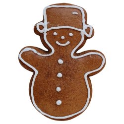 Kageudstikker snemand 6,5 cm