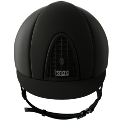 KEP Cap Cromo mat, sort med sort gitter