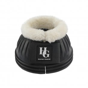 HG naturgummi klokker med imiteret lam