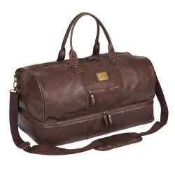 LeMieux PU Duffle Bag Brown One Size
