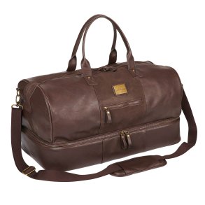 LeMieux PU Duffle Bag Brown One Size