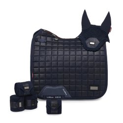 LeMieux Vintage Navy Rhone Dressage Square