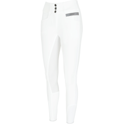 Pikeur ridebukser Candela Grip, Hvid