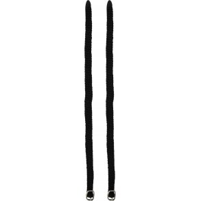 Sporeremme flettet nylon sort