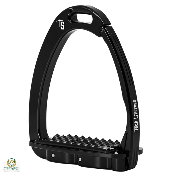 Tech Stirrups Venice Dressage Sloped, Sort