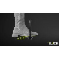 Tech Stirrups Venice Dressage Sloped, Sort