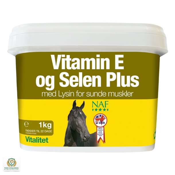 NAF Vitamin E, Selen &amp; Lysin 2,5 kg.